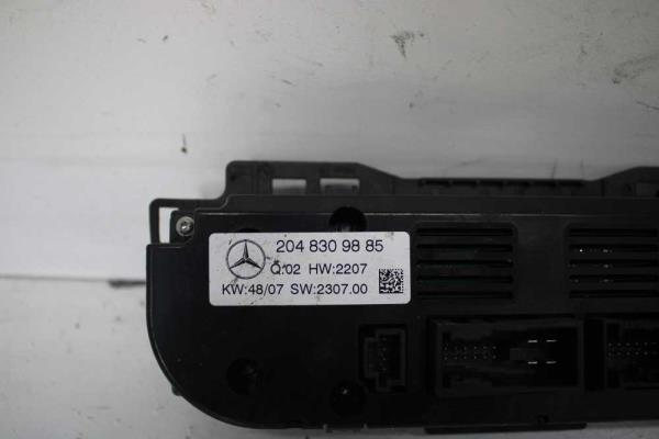 BOUTON DE CHAUFFAGE MERCEDES CLASSE C W204 - Vue 3